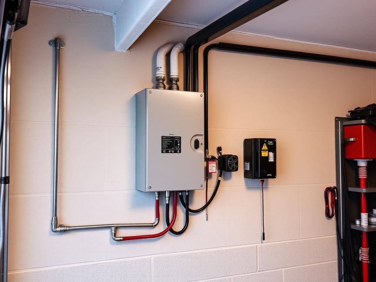 Sub-panel for finished basement