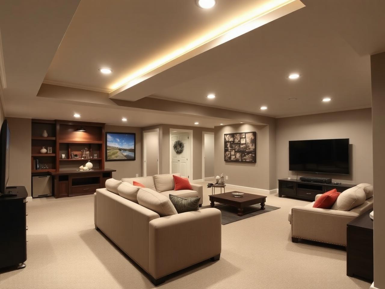 Basement finish wiring