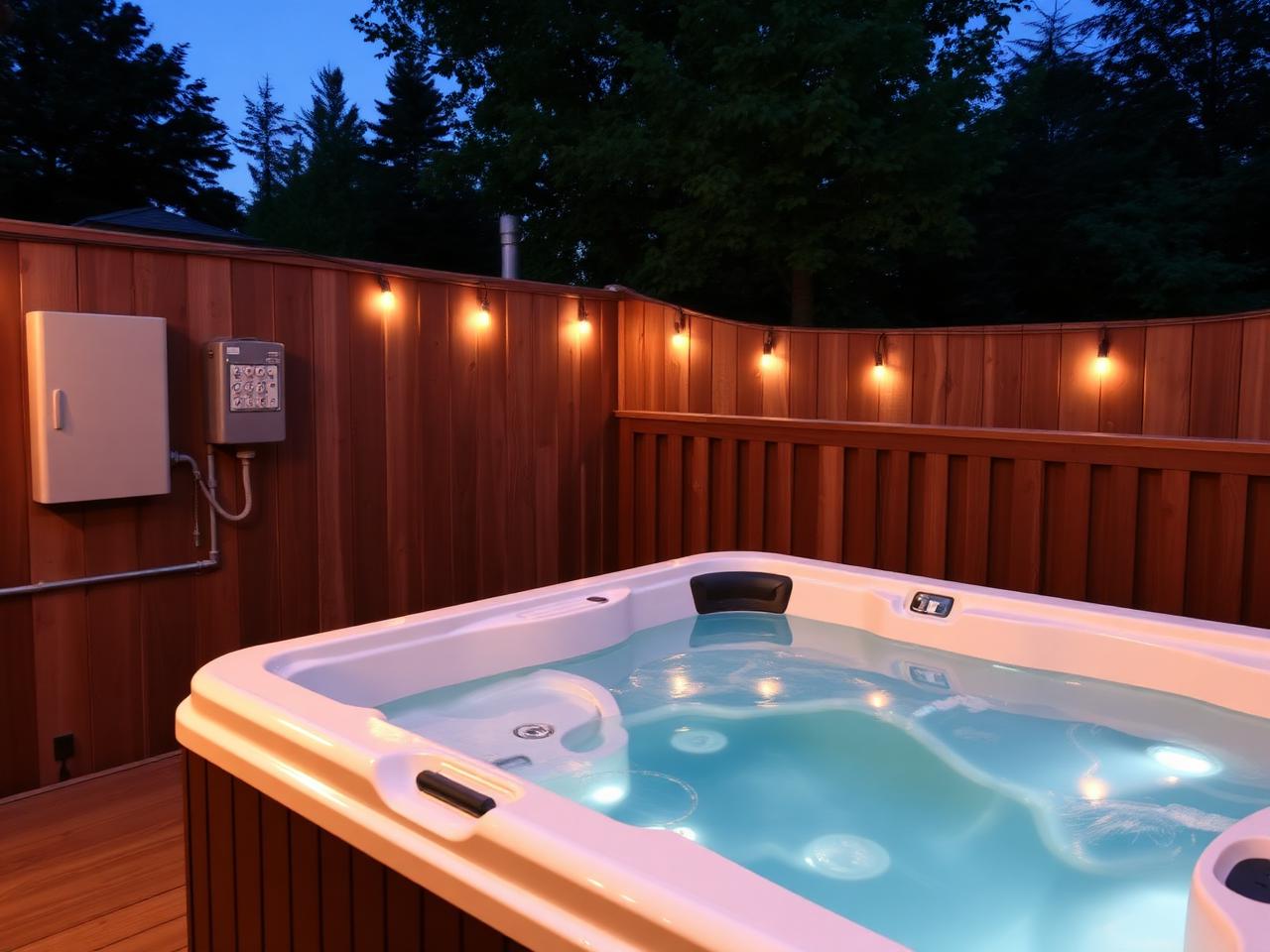 Hot tub disconnect & bonding